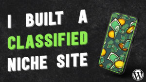 I built a classified website on WordPress